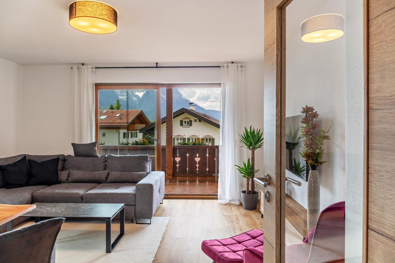 Alpblick Apartment Alpspitze Гарміш-Партенкірхен Екстер'єр фото